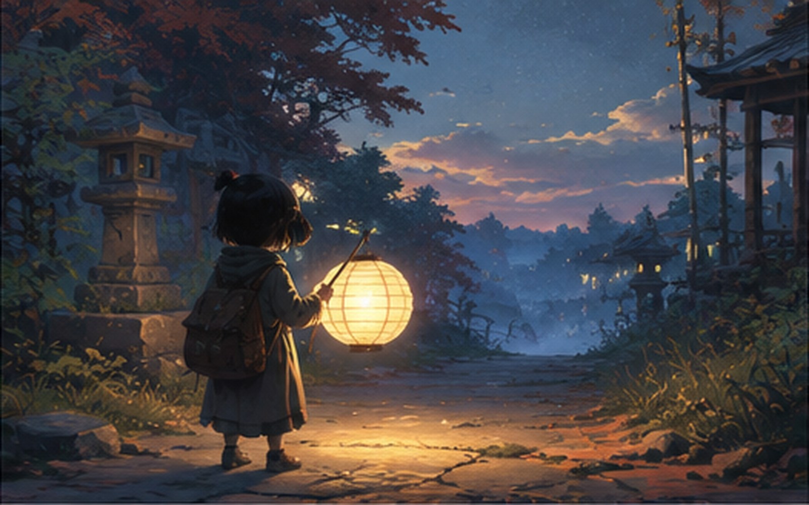 Key art for Little Lantern, a Indie game